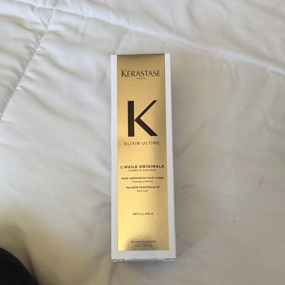 Kerastase Elixir Ultime Hair Oil – Gold 
Brand new in sealed box PRICE FIRM - Picture 9 of 10